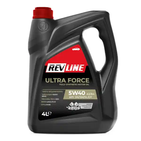 Koupit Online Motorový olej Revline Ultra Force Synthetic 5W-40 4 l