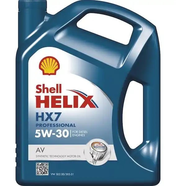 Motorový olej Shell Helix HX7 Professional AV 5W-30 4 L Cenově Výhodný