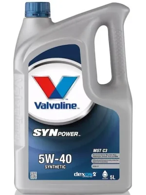 Top Prodej Motorový olej Valvoline SynPower MST C3 5W-40 5 l