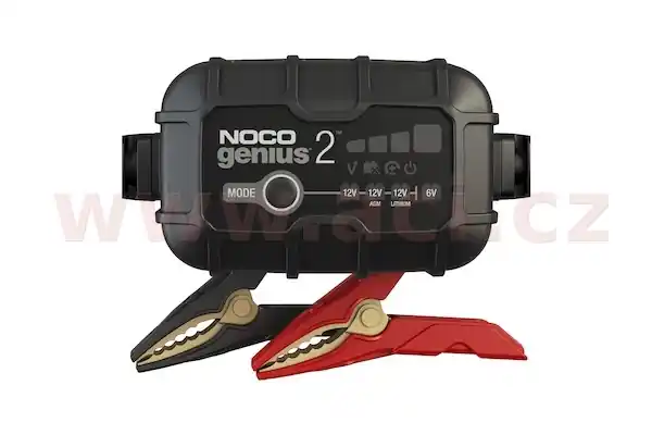 Finální Výprodej nabíječka NOCO GENIUS2,6/12 V, 2-40 Ah, 2 A