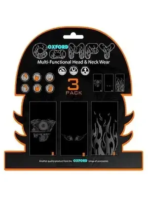Objednat Nyní nákrčníky Comfy Harley Graphics, OXFORD (sada 3 ks)