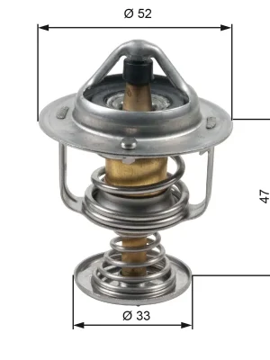 Nejprodávanější Termostat, chladivo GATES TH30580G1