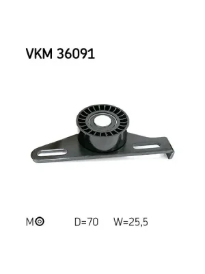 Napínací kladka, žebrovaný klínový řemen SKF VKM 36091 Nakupujte Hned