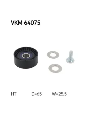 Přímo Od Výrobce Napínací kladka, žebrovaný klínový řemen SKF VKM 64075