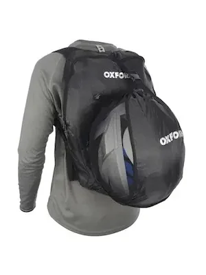 Značkový ochranný batoh na přilbu X Handy Sack, OXFORD (černý, objem 1,5 l)