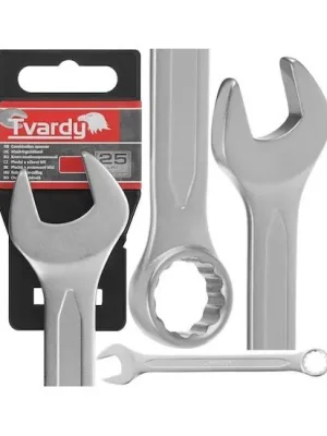 Originální Očkoplochý klíč CrV, matný - TVARDY (Velikost: 19 mm)