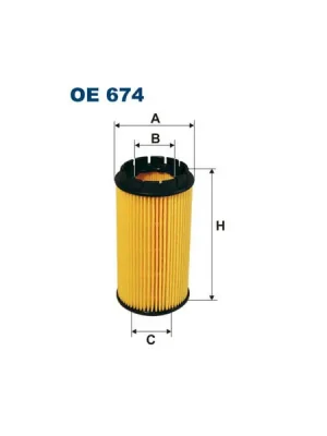 Nová Kolekce Olejový filtr FILTRON OE 674