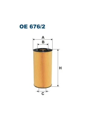 Olejový filtr FILTRON OE 676/2 Bezpečná Platba