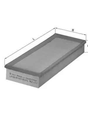 Vzduchový filtr KNECHT LX106 Koupit Online