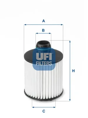 Olejový filtr UFI 25.139.00 Poslední Šance