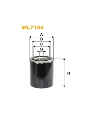 Olejový filtr WIX FILTERS WL7164 Cenová Bomba