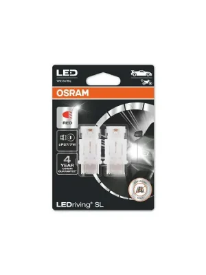 Zlevněný Osram LED P27/7W 3157DRP-02B RED 12V 1,8W W2.5x16q