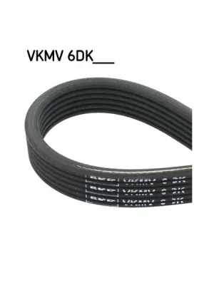 Ověřený ozubený klínový řemen SKF VKMV 6DK1841
