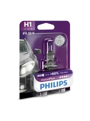 Philips VisionPlus 12258VPB1 H1 P14,5s 12V 55W Nejprodávanější