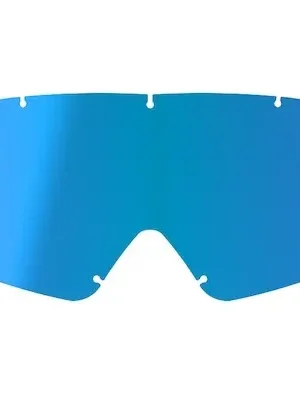 Levný plexi pro brýle VISION YOUTH, ALPINESTARS (zrcadlové modré)