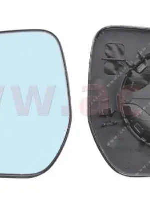 Autentický zrcadlové sklo s plastovým držákem L