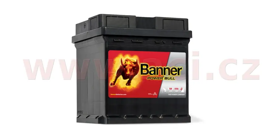 Nejlepší Cena 42Ah baterie, 390A, pravý BANNER Power Bull 175x175x190