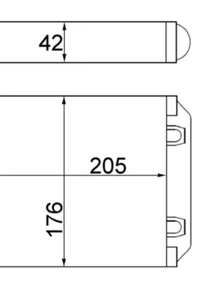 Výměník tepla, vnitřní vytápění MAHLE ORIGINAL AH 216 000S Cenová Bomba