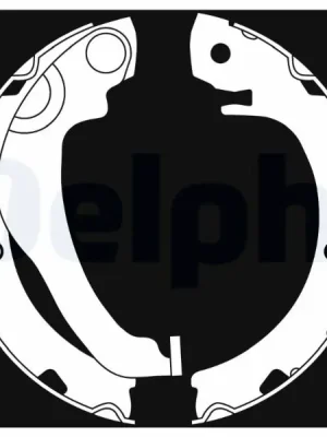 Akční Nabídka Sada brzdových čelistí, parkovací brzda DELPHI LS2020
