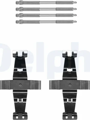 Sada příslušenství, obložení kotoučové brzdy DELPHI LX0693 Víkendová Akce