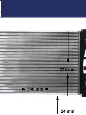 Chladič, chlazení motoru MAHLE ORIGINAL CR 1182 000S Odeslání Ihned