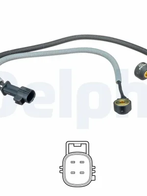 Senzor klepání DELPHI AS10237 Odeslání Ihned