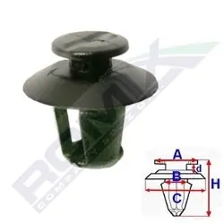 Spojovací materiál - příchytka - C10010 Cenově Výhodný