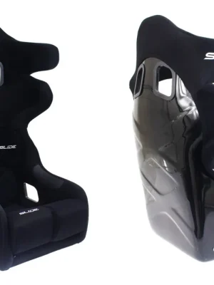 Zlevněný Sportovní sedačka SLIDE RS7 FIA semišová černá