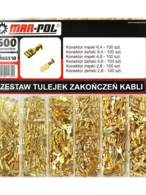 Sada kabelových konektorů do auta 600ks MAR-POL Speciální Cena