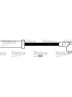 Sada kabelů pro zapalování VALEO 346166 Značkový