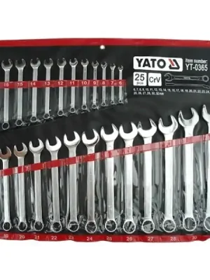 Vysoce Kvalitní Sada klíčů očkoplochých 25ks 6-32 mm