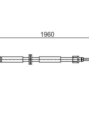 Tažné lanko, parkovací brzda BOSCH 1 987 482 432 Must-Have
