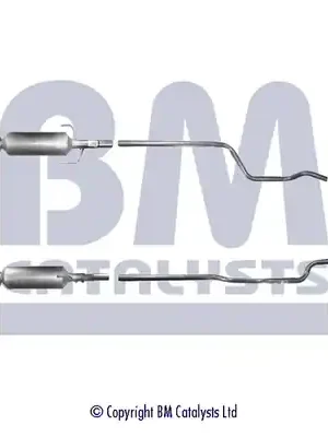 Vysoce Kvalitní Filtr sazových částic, výfukový systém BM CATALYSTS BM11062