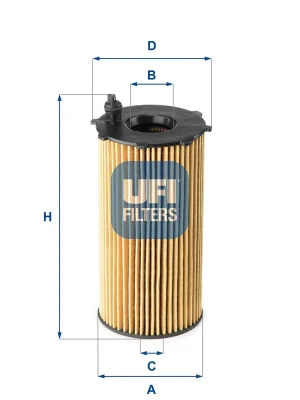 Olejový filtr UFI 2516700 Ověřený