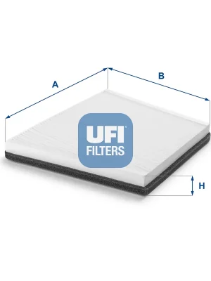 Filtr, vzduch v interiéru UFI 5309500 Super Cena