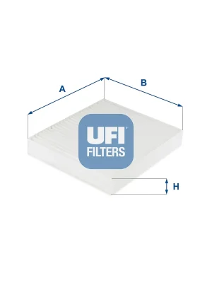 Filtr, vzduch v interiéru UFI 5324900 Poslední Šance