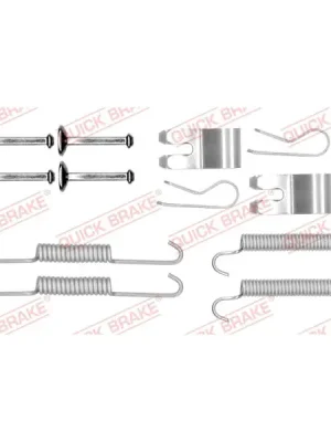 Sada příslušenství, parkovací brzdové čelisti QUICK BRAKE 105-0013 Oblíbený