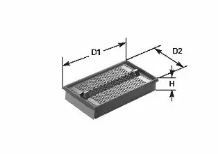 Must-Have Vzduchový filtr CLEAN FILTERS MA1011