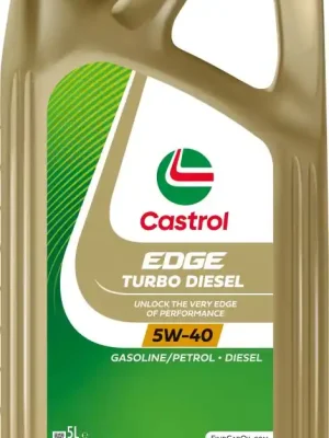 Vrácení Zdarma Olej Castrol EDGE TURBO DIESEL TITANIUM 5W-40 5L