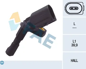 Snímač, počet otáček kol FAE 78102 Kup Teď