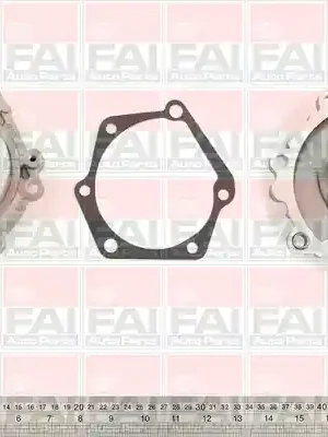 Doprava Zdarma Vodní čerpadlo, chlazení motoru FAI AutoParts WP3046