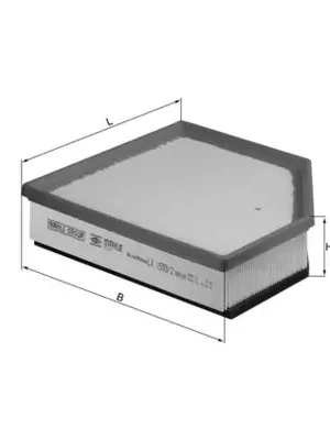 Vzduchový filtr MAHLE ORIGINAL LX15932 Akční Nabídka