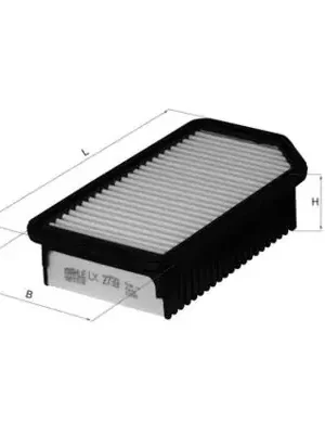 Vzduchový filtr MAHLE ORIGINAL LX2739 Nejlepší Cena