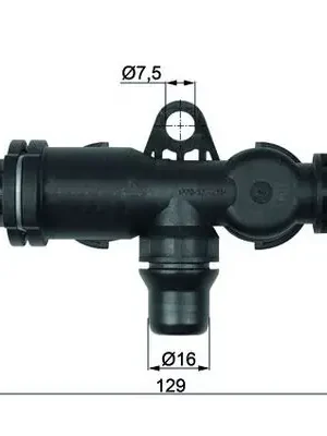 Termostat, chlazení oleje MAHLE ORIGINAL TO482 Speciální Cena