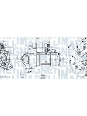Startér MAGNETI MARELLI 063721416010 Akce