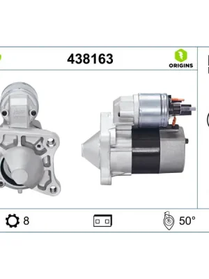 Startér VALEO 438163 Originální