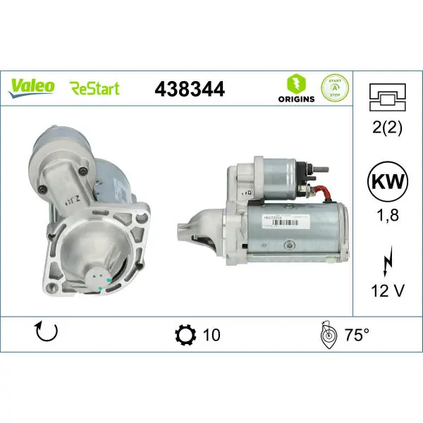 Akční Cena Startér VALEO 438344