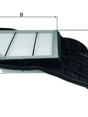 Vzduchový filtr MAHLE ORIGINAL LX16845 Super Cena