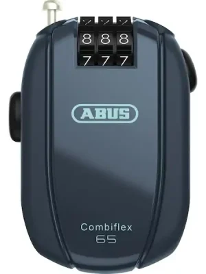 svinovací lankový zámek Combiflex Midnight blue (délka 65 cm), ABUS Akční Nabídka