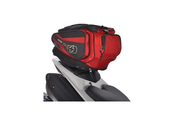 Pouze Dnes tankbag a brašna na sedlo T30R Time Tank 'n' Tailer, OXFORD (černá/červená, objem 30 l)